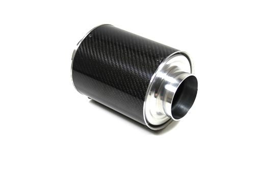 Universal Universal Application - Please Contact Us If You Are Unsure Whether This Product Is Suitable  Pipercross Carbon Air Filter Canister with 76mm O/D Inlet/Outlets