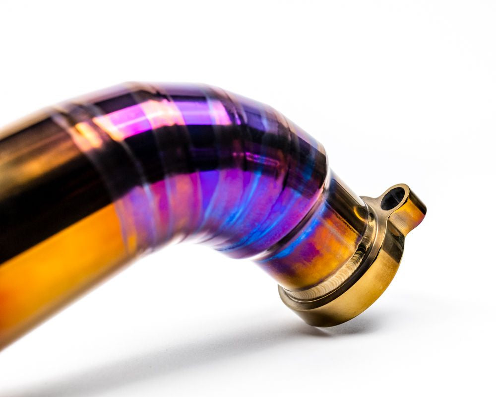 VR Performance Titanium Charge pipes and J-pipe BMW M3 | M4 | M2C | F8x 2015-2021