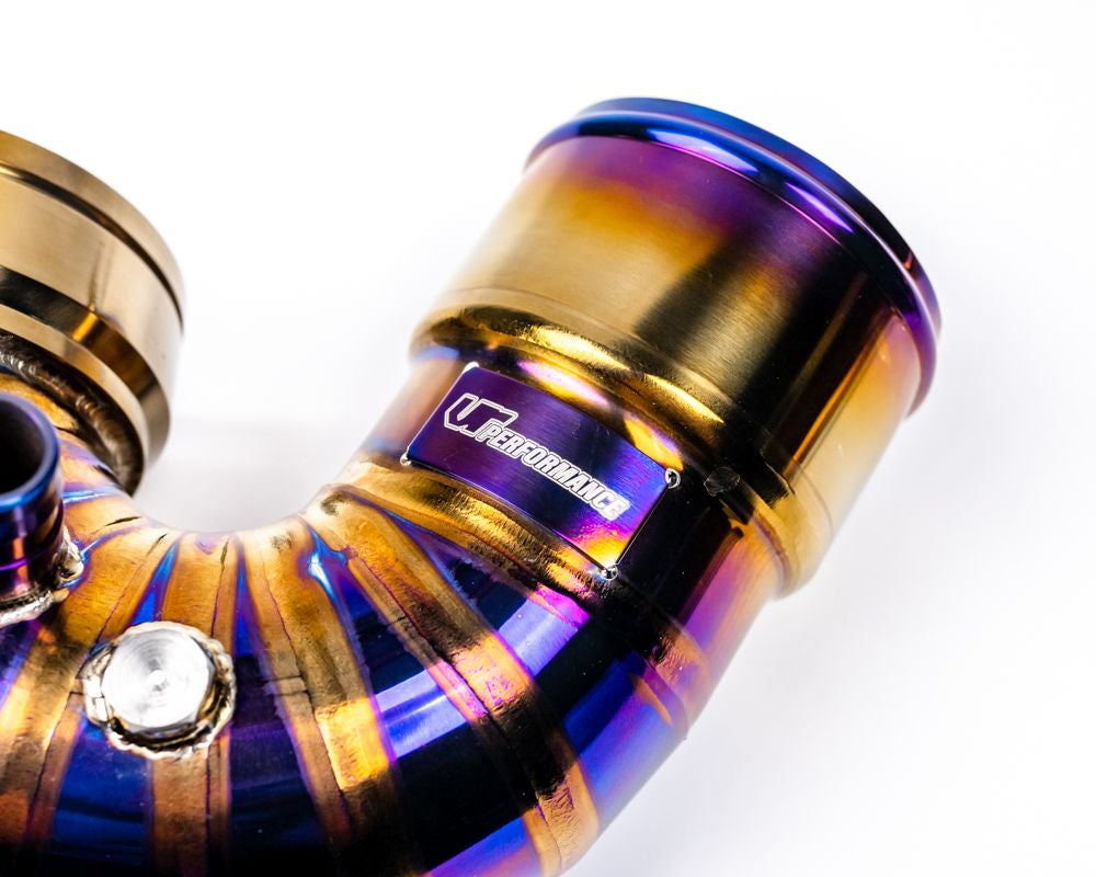 VR Performance Titanium Charge pipes and J-pipe BMW M3 | M4 | M2C | F8x 2015-2021