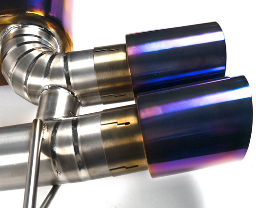 VR Performance BMW M3 | M4 G8x Titanium Valvetronic Catback Exhaust With 102mm Tips