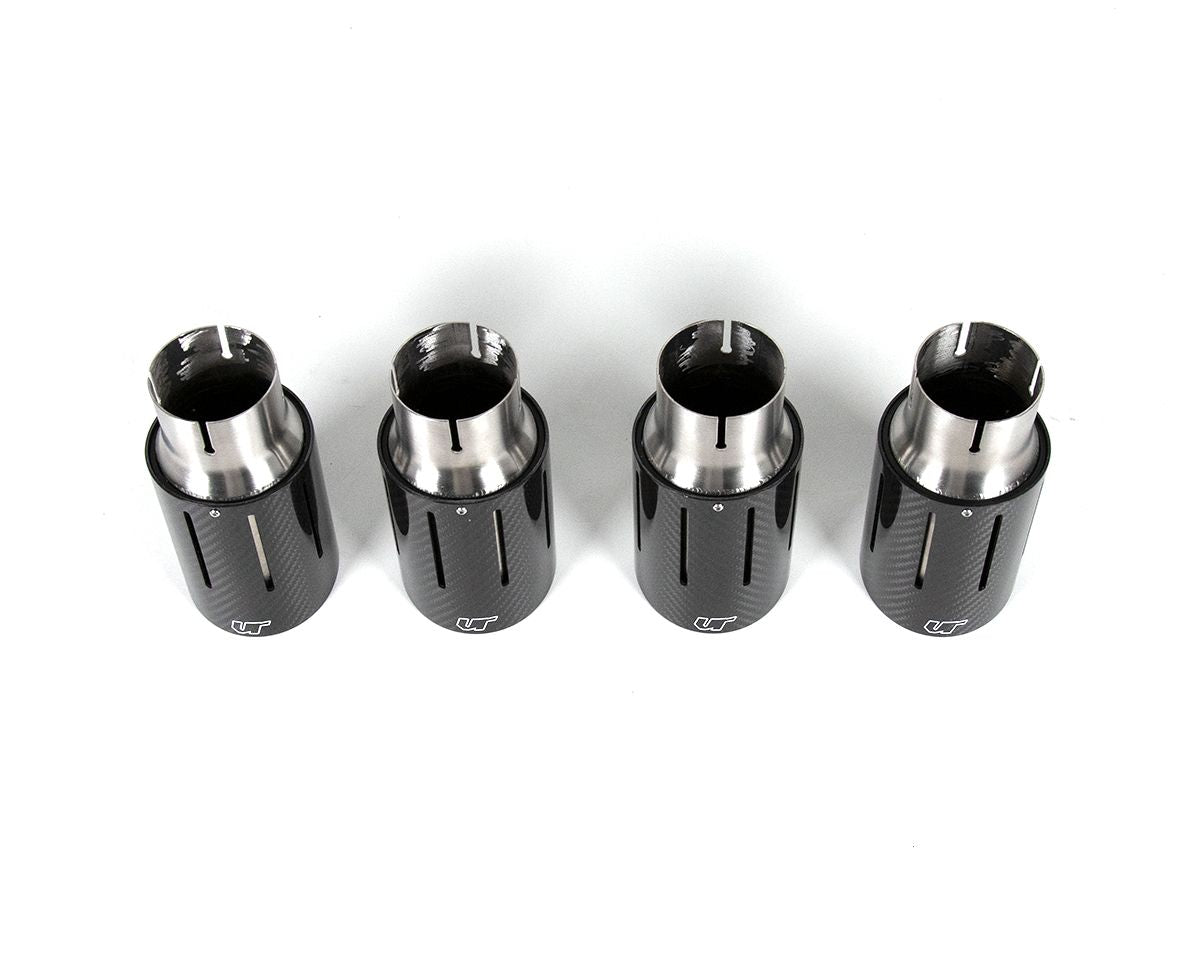 VR Performance Audi RS3 8V Stainless Valvetronic Exhaust System with Carbon Tips