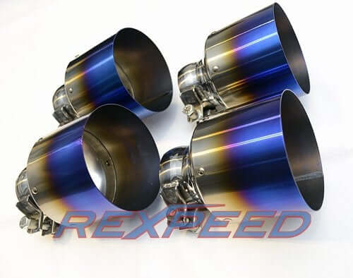 Rexpeed Nissan GTR Exhaust with Titanium Tips