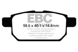 EBC Brakes Pad and Disc Kit (PDKR835) Image 3