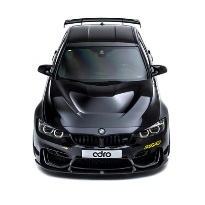 BMW M3 F80 Pre-Preg Carbon Fibre AT-R Swan Neck GT Rear Wing by Adro (2014-2020), Rear Wings, Adro - | Rear Wings | FD Racing