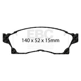 EBC Greenstuff 2000 Series Sport Brake Pad Set (DP2936) Image 3