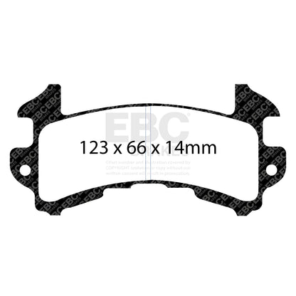EBC Brakes Pad and Disc Full vehicle Kit (PD40K467)
