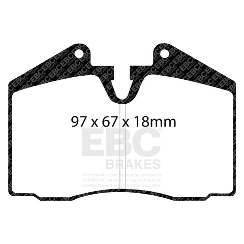 EBC Brakes Pad  and  Disc Kit (PD01KR640) Image 4