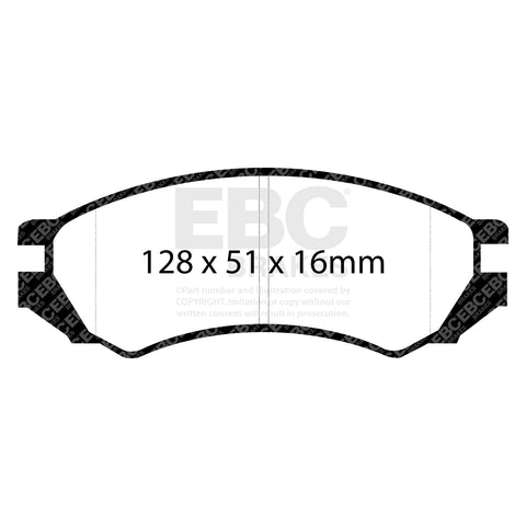 EBC Brakes Pad and Disc Kit (PD03KF873) Image 3