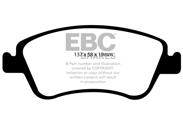 EBC Brakes Pad and Disc Kit (PD06KF576) Image 3