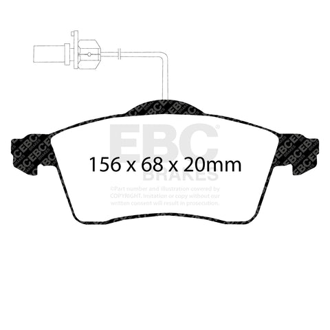 EBC Brakes Pad and Disc Kit (PDKF2073) Image 1