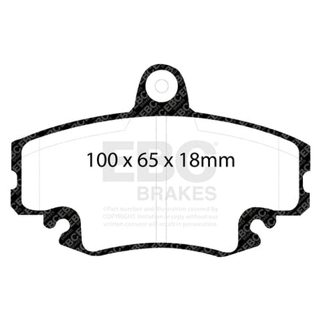 EBC Brakes Pad and Disc Kit (PDKF543) Image 1