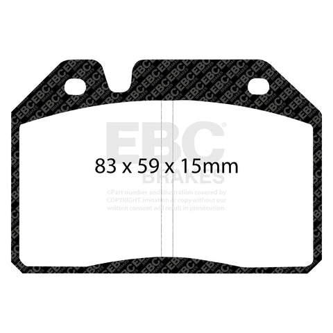 EBC Brakes Pad and Disc Kit (PDKF2199)