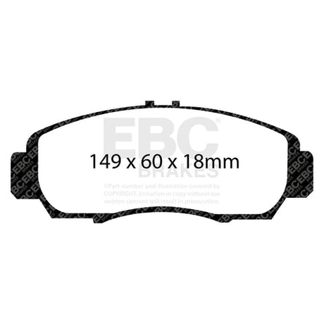 EBC Brakes Pad and Disc Kit (PDKF879) Image 1