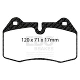 EBC Brakes Pad  and  Disc Kit (PD02KF388) Image 1