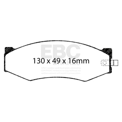 EBC Brakes Pad and Disc Kit (PDKF1448) Image 1