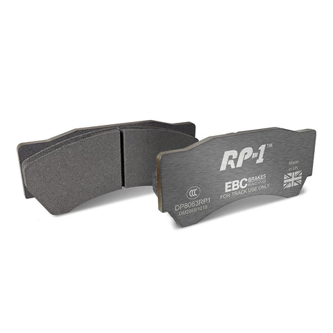 EBC Racing RP-1 Track and Race Brake Pads (DP8063RP1) Image 1