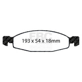 EBC Brakes Pad and Disc Kit (PDKF997) Image 1