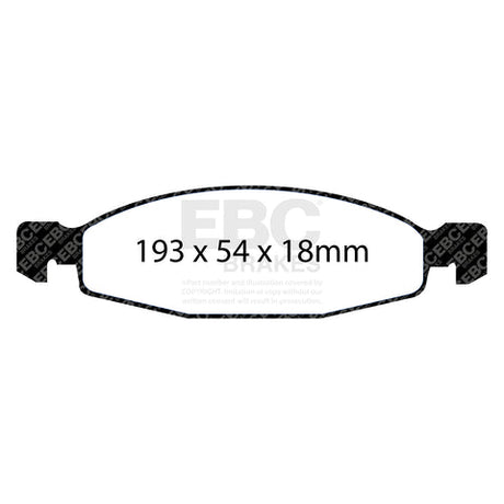 EBC Brakes Pad and Disc Kit (PDKF997) Image 1