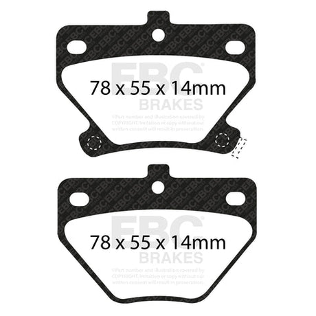 EBC Brakes Pad and Disc Kit (PD03KR688) Image 2