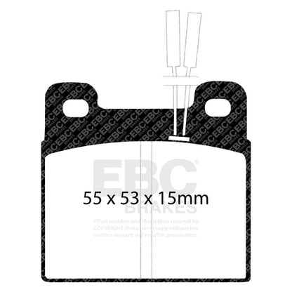 EBC Brakes Pad and Disc Full vehicle Kit (PD40K016) Image 5