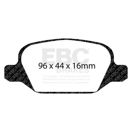 EBC Brakes Pad and Disc Kit (PDKR014) Image 2