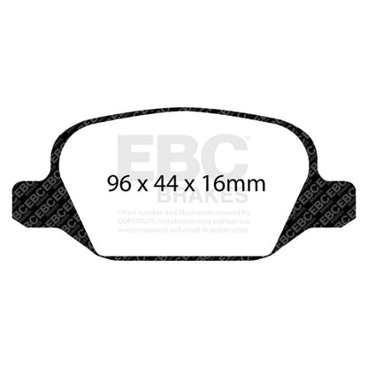 EBC Brakes Pad and Disc Full vehicle Kit (PD40K042) Image 4