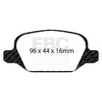 EBC Brakes Pad and Disc Full vehicle Kit (PD40K031) Image 1