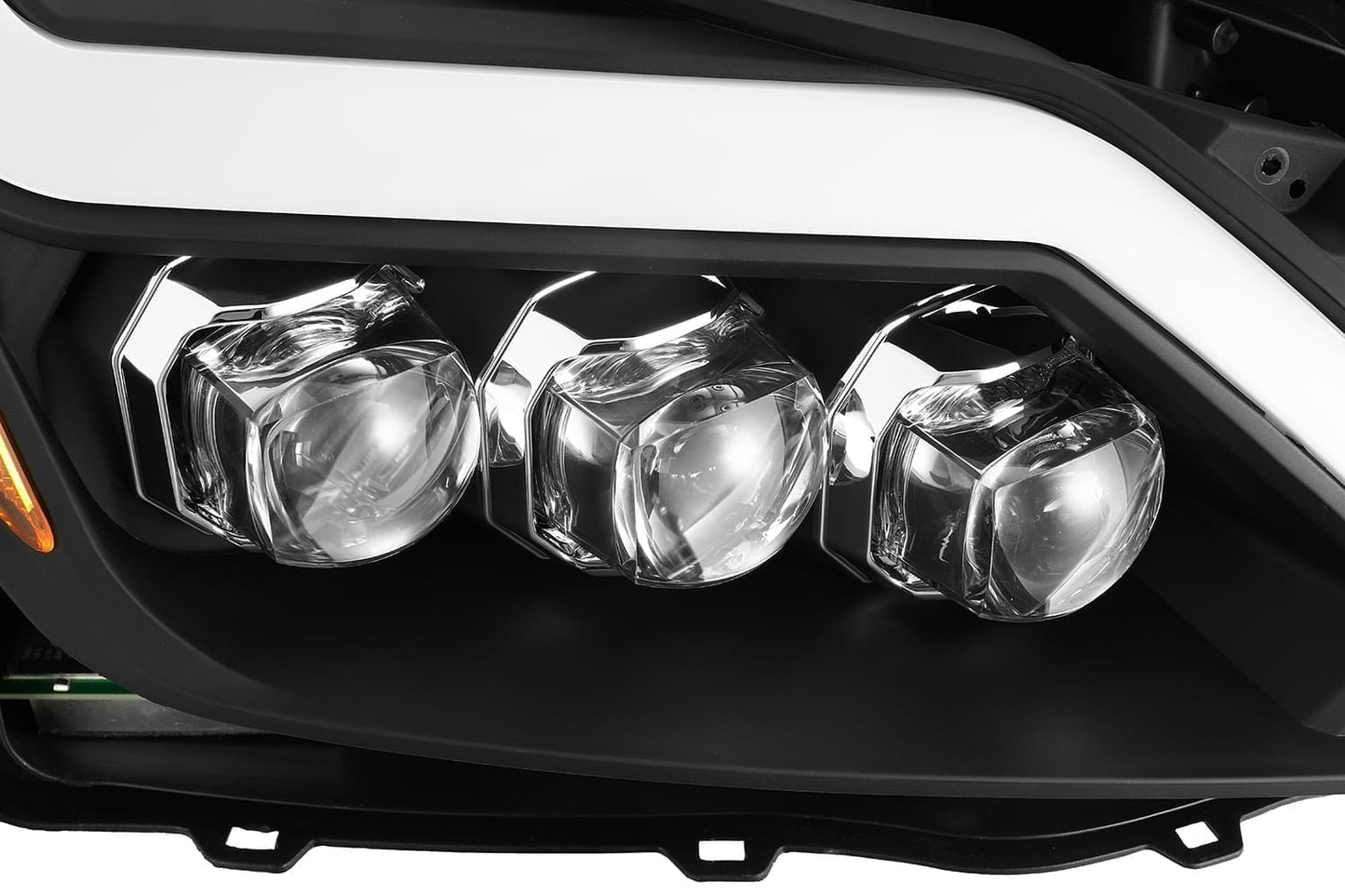 08-13 Infiniti G37/14-15 Q60 Coupe MK II NOVA-Series LED Projector Headlights Jet Black | AlphaRex