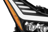 08-13 Infiniti G37/14-15 Q60 Coupe MK II NOVA-Series LED Projector Headlights Jet Black | AlphaRex