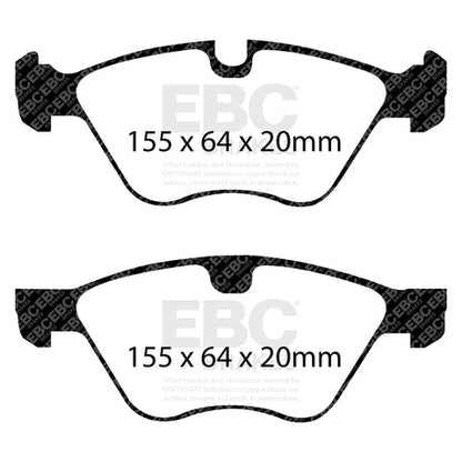 EBC Brakes Pad and Disc Kit (PD03KF172) Image 4