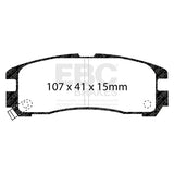 EBC Brakes Pad and Disc Kit (PDKR627) Image 1