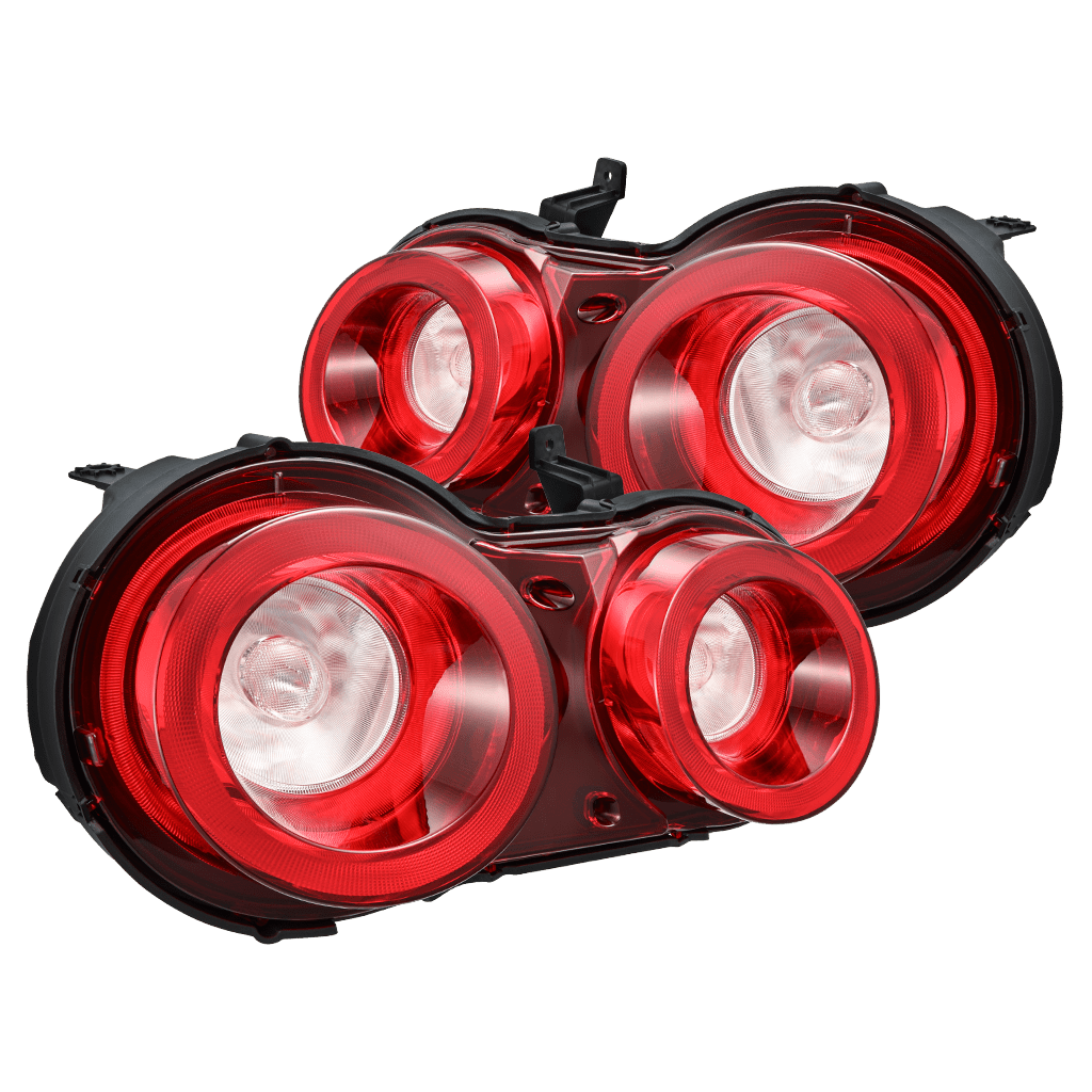 09-25 Nissan GT-R NOVA-Series Prismatic LED Tail Lights Red Clear | AlphaRex