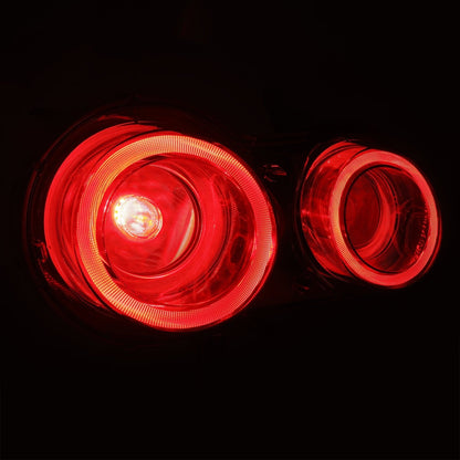 09-25 Nissan GT-R NOVA-Series Prismatic LED Tail Lights Red Smoke | AlphaRex