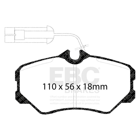 EBC Brakes Pad and Disc Full vehicle Kit (PD40K681)