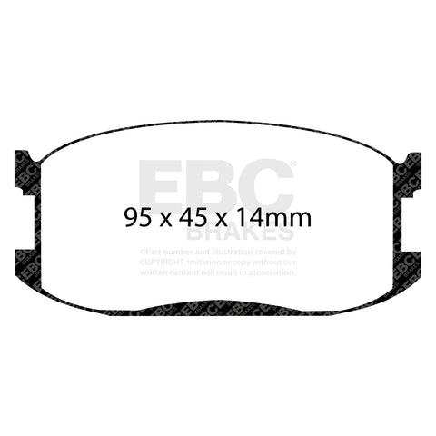 EBC Brakes Pad and Disc Kit (PDKF1139) Image 3