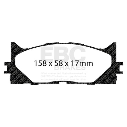 EBC Brakes Pad and Disc Kit (PD11KF694) Image 4