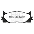 EBC Brakes Pad and Disc Kit (PDKF2251) Image 1