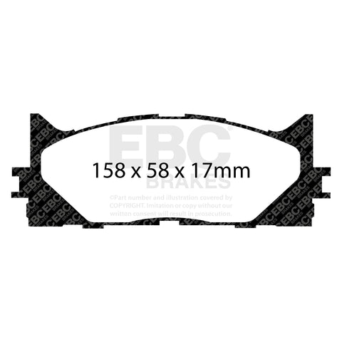 EBC Brakes Pad and Disc Kit (PD08KF593) Image 3