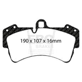 EBC Bluestuff NDX Trackday Brake Pad Set (DP51473NDX) Image 4