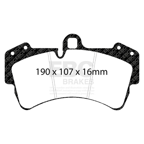 EBC Brakes Pad and Disc Kit (PD08KF073) Image 3