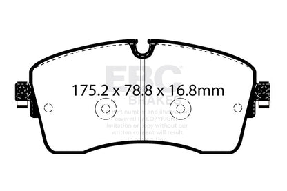 EBC Brakes Pad and Disc Full vehicle Kit (PD40K2635)