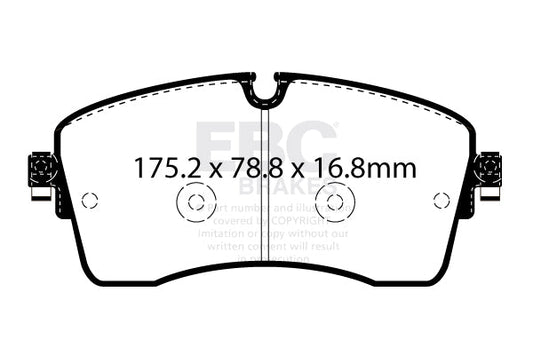 EBC Brakes Pad and Disc Full vehicle Kit (PD40K2635)