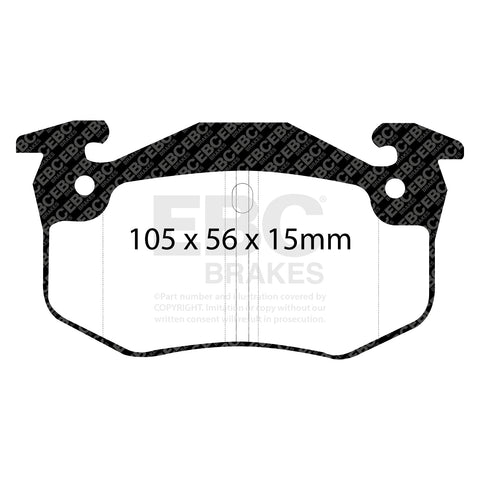 EBC Brakes Pad and Disc Kit (PDKR758)