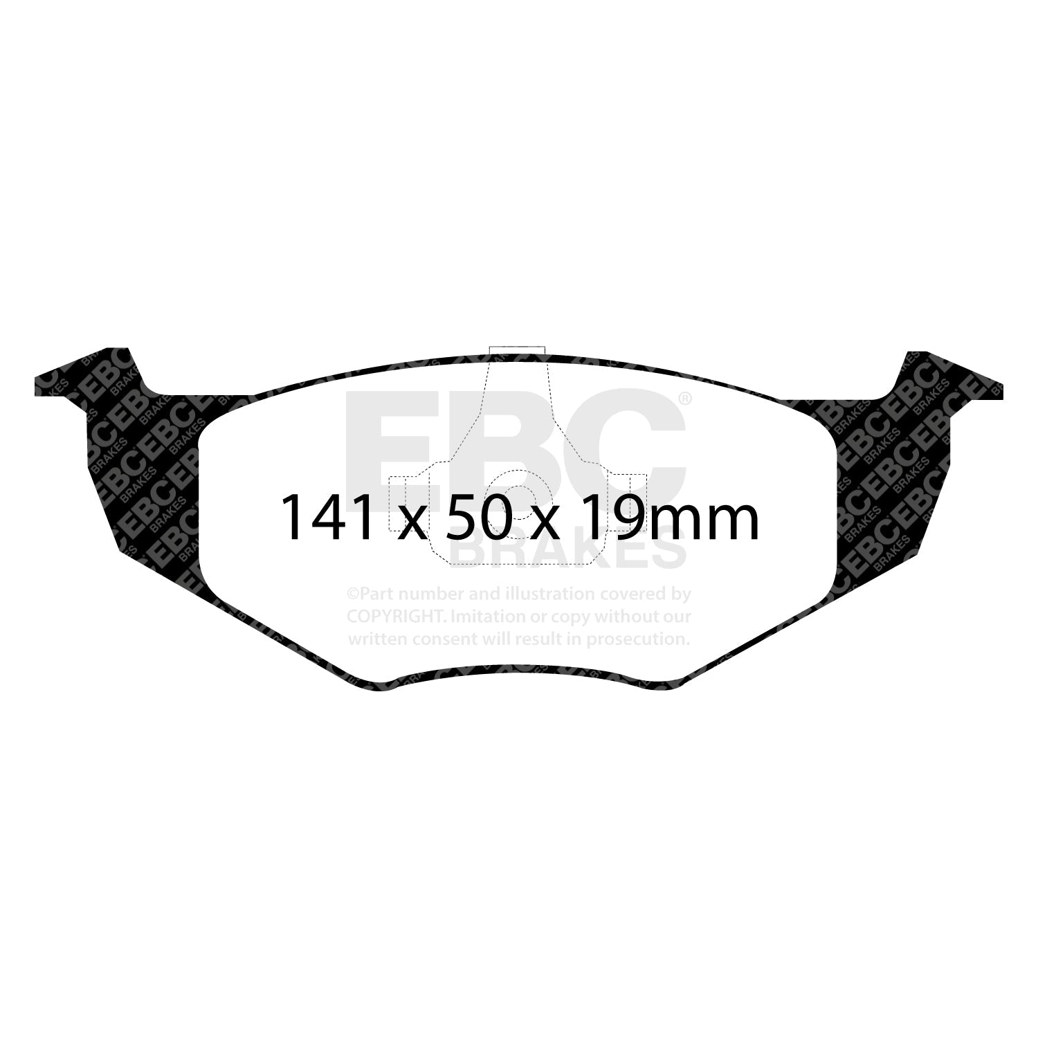 EBC Brakes Pad and Disc Kit (PDKF2132) Image 2