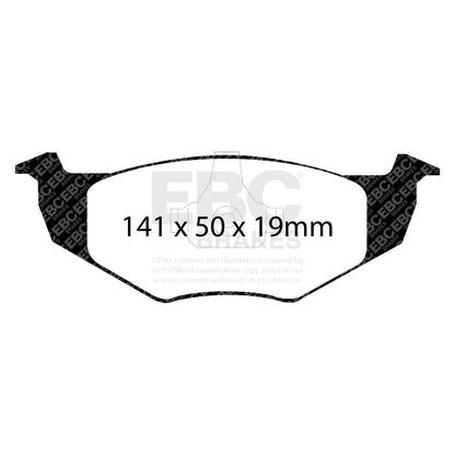 EBC Brakes Pad and Disc Kit (PDKF2132) Image 2