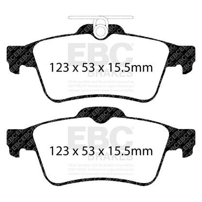 EBC Brakes Pad and Disc Full vehicle Kit (PD40K2252)