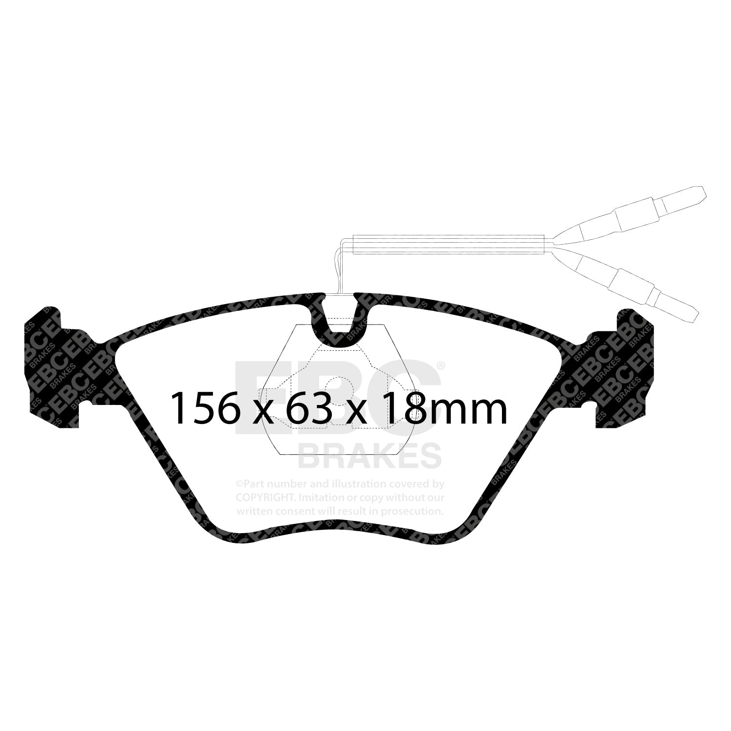 EBC Brakes Pad and Disc Full vehicle Kit (PD40K608)