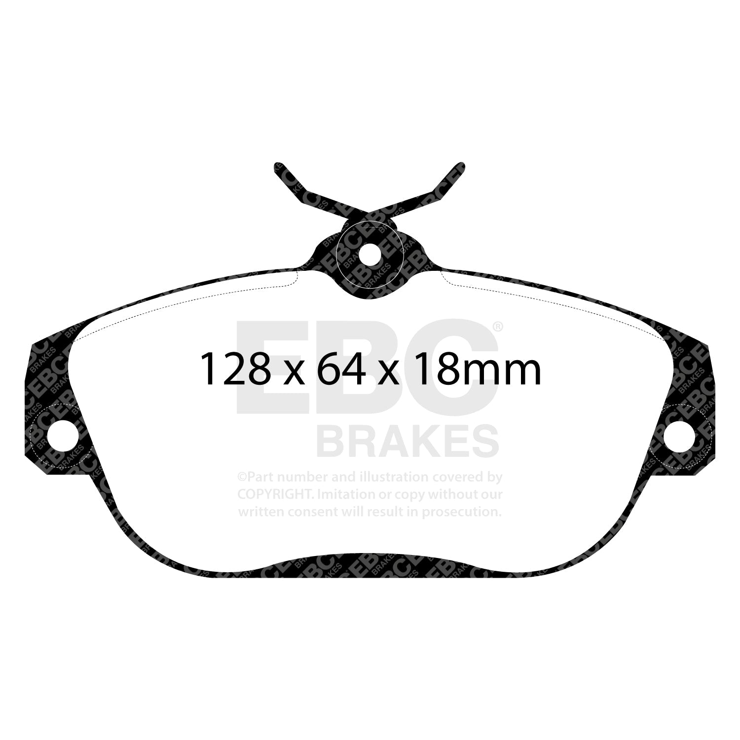 EBC Brakes Pad and Disc Full vehicle Kit (PD40K2059)