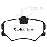 EBC Brakes Pad and Disc Kit (PDKF510) Image 1