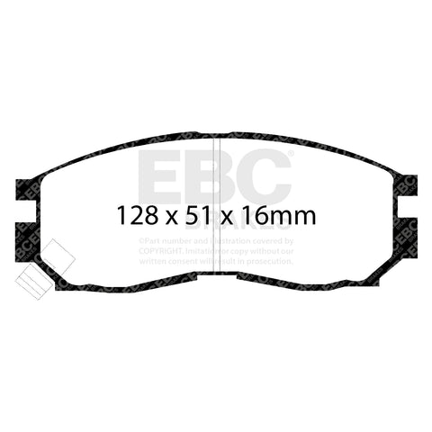 EBC Brakes Pad and Disc Kit (PD03KF814) Image 3